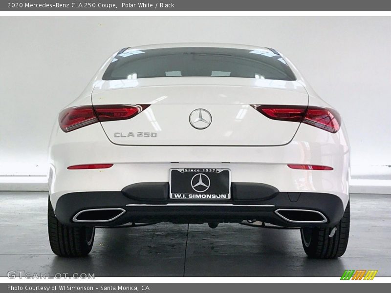 Polar White / Black 2020 Mercedes-Benz CLA 250 Coupe