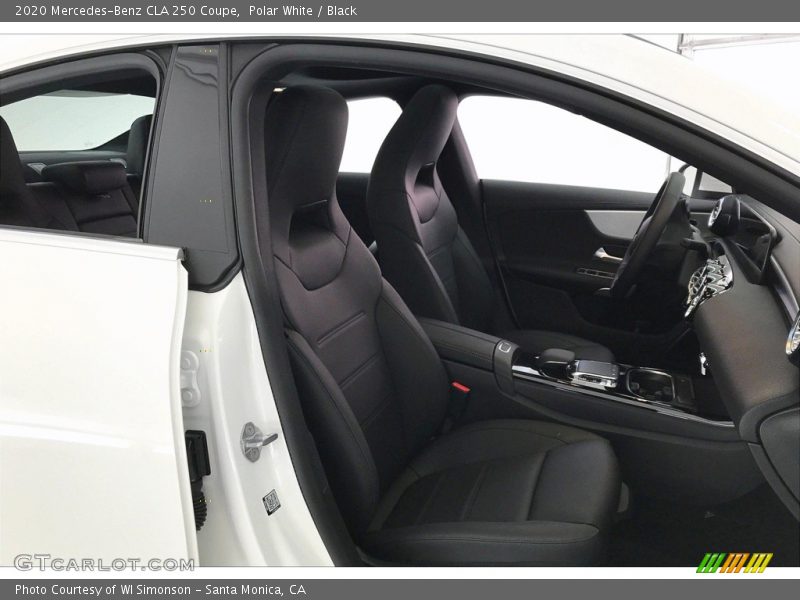 Polar White / Black 2020 Mercedes-Benz CLA 250 Coupe