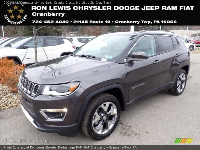 Granite Crystal Metallic / Ski Gray/Black 2020 Jeep Compass Limted 4x4