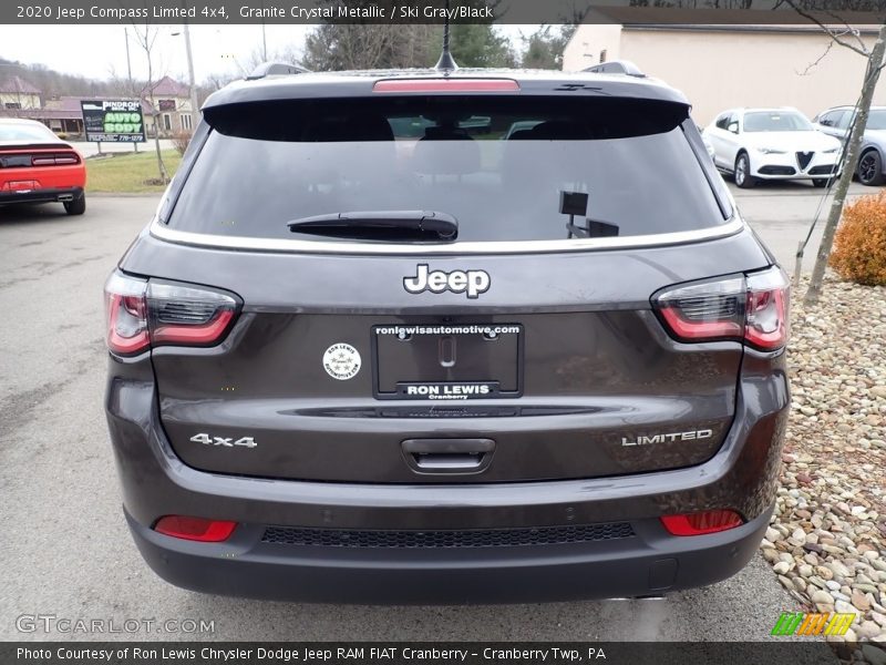 Granite Crystal Metallic / Ski Gray/Black 2020 Jeep Compass Limted 4x4