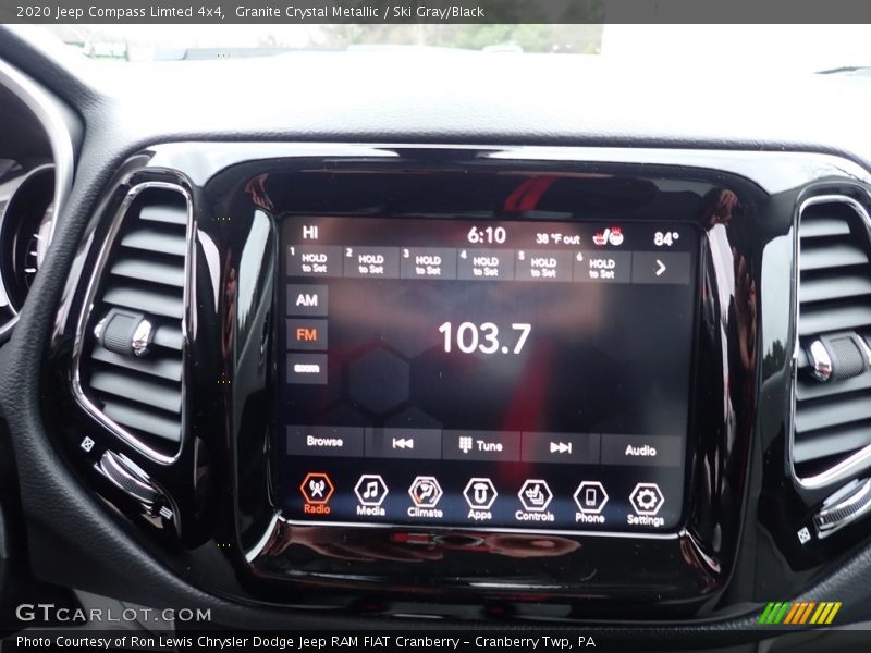 Granite Crystal Metallic / Ski Gray/Black 2020 Jeep Compass Limted 4x4