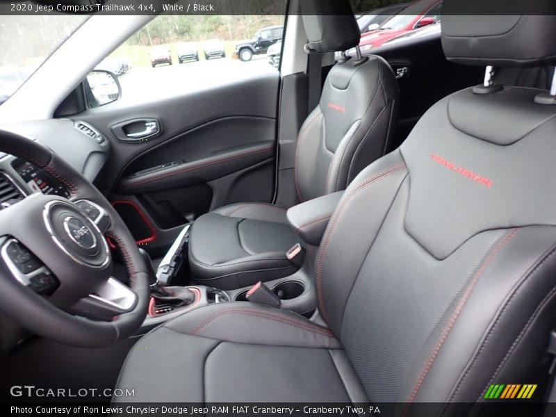 White / Black 2020 Jeep Compass Trailhawk 4x4