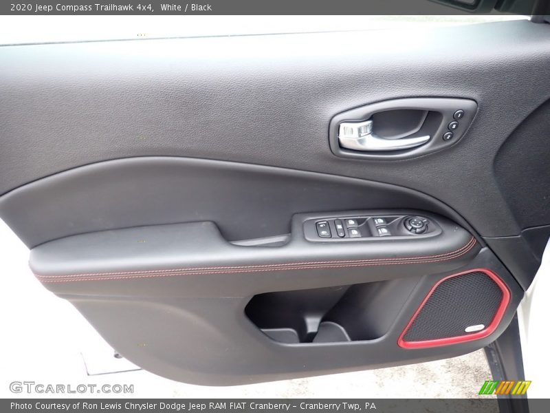 White / Black 2020 Jeep Compass Trailhawk 4x4