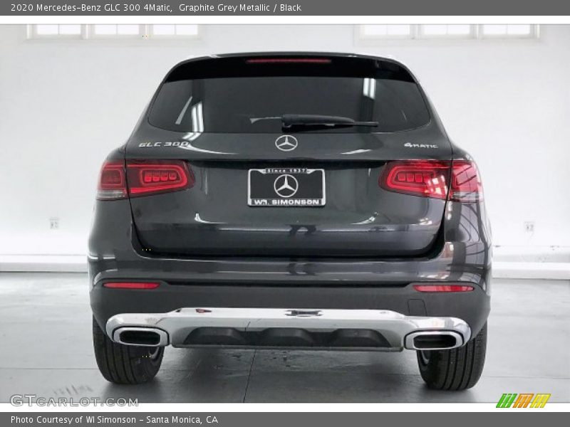 Graphite Grey Metallic / Black 2020 Mercedes-Benz GLC 300 4Matic