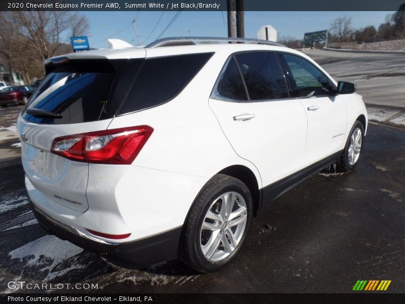 Summit White / Jet Black/Brandy 2020 Chevrolet Equinox Premier AWD