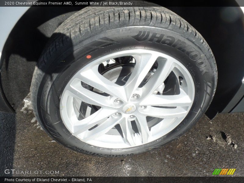 Summit White / Jet Black/Brandy 2020 Chevrolet Equinox Premier AWD