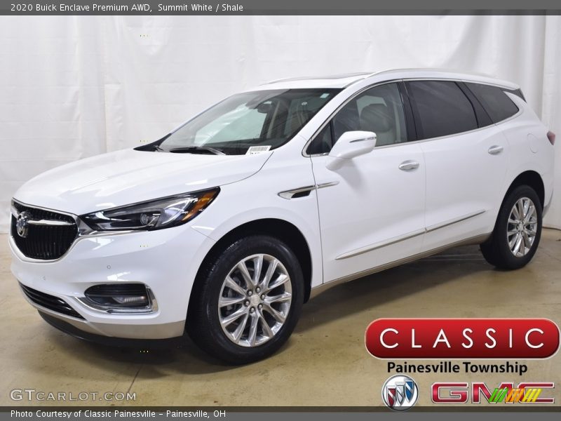 Summit White / Shale 2020 Buick Enclave Premium AWD