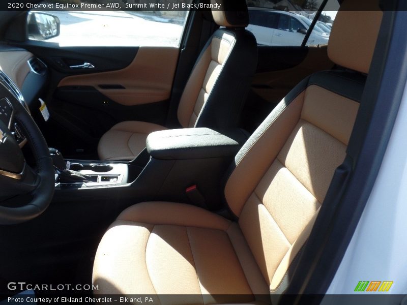 Summit White / Jet Black/Brandy 2020 Chevrolet Equinox Premier AWD