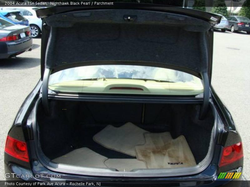 Nighthawk Black Pearl / Parchment 2004 Acura TSX Sedan