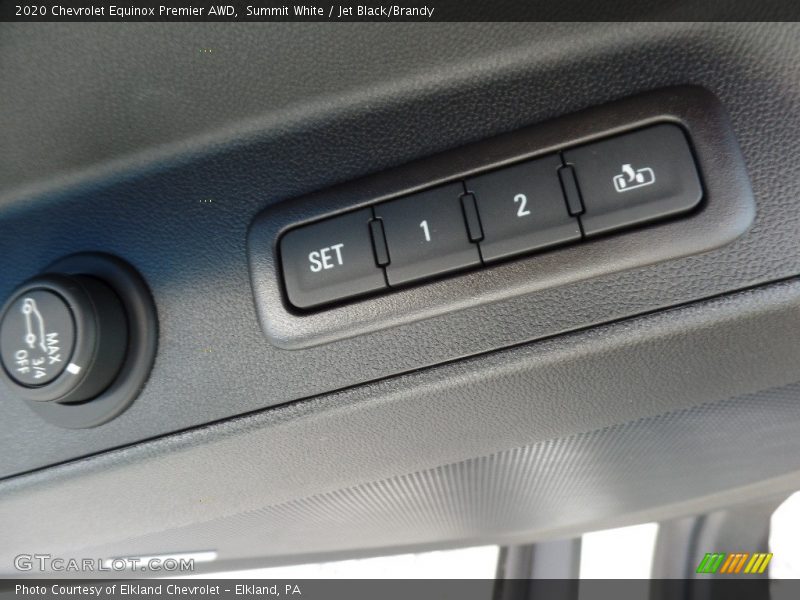 Summit White / Jet Black/Brandy 2020 Chevrolet Equinox Premier AWD