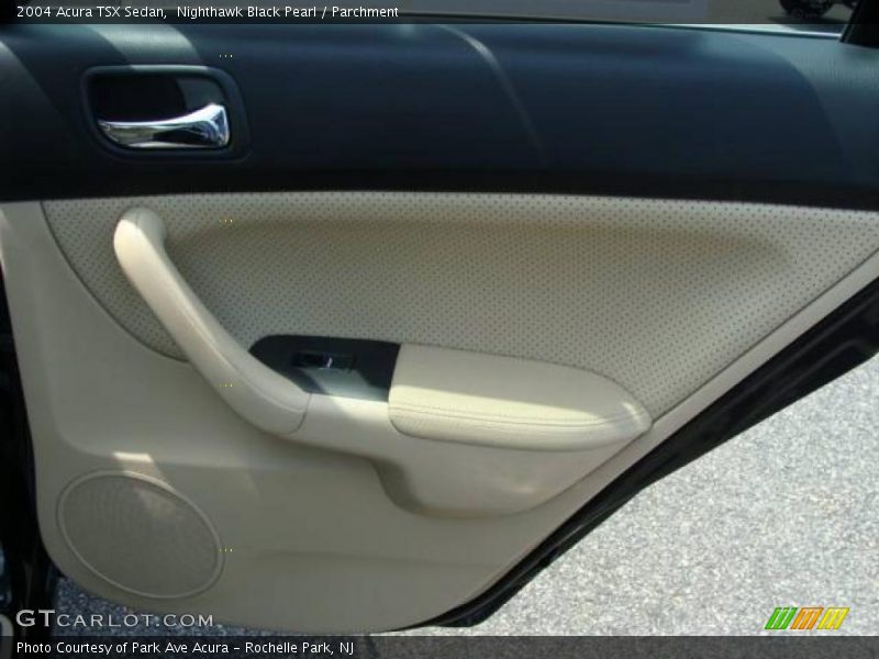 Nighthawk Black Pearl / Parchment 2004 Acura TSX Sedan