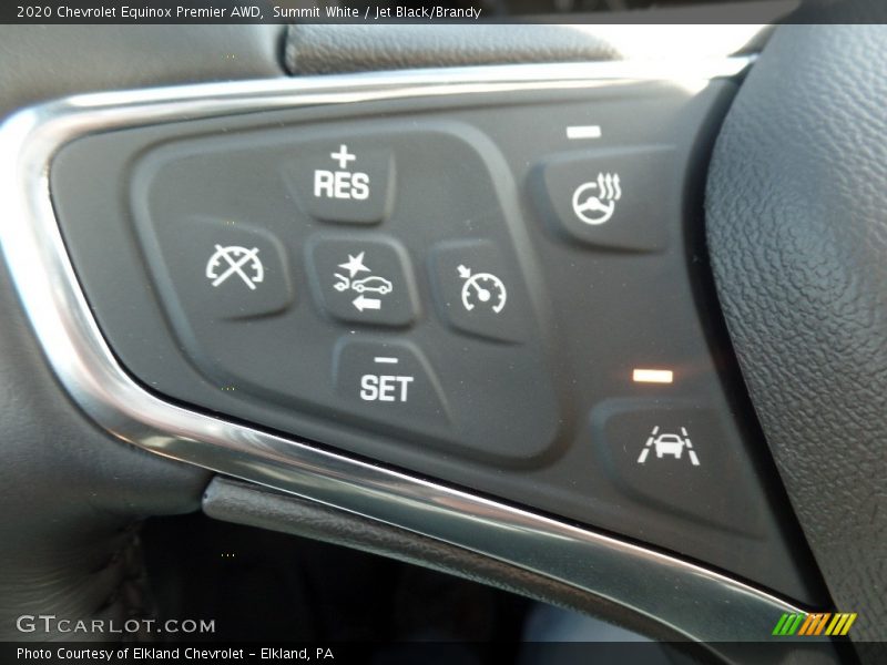 Summit White / Jet Black/Brandy 2020 Chevrolet Equinox Premier AWD