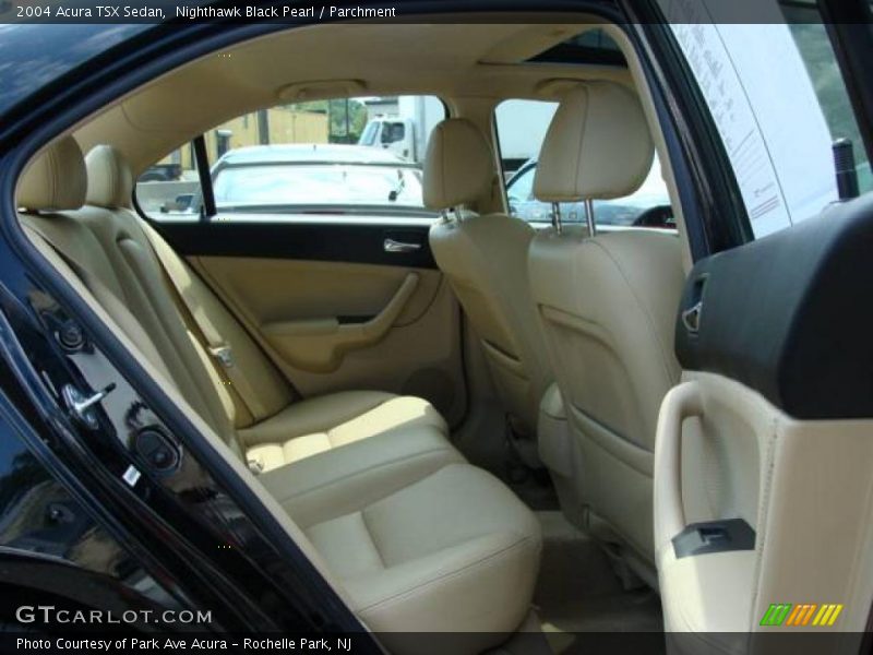 Nighthawk Black Pearl / Parchment 2004 Acura TSX Sedan
