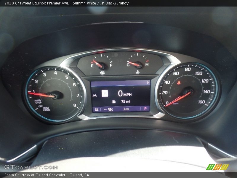Summit White / Jet Black/Brandy 2020 Chevrolet Equinox Premier AWD