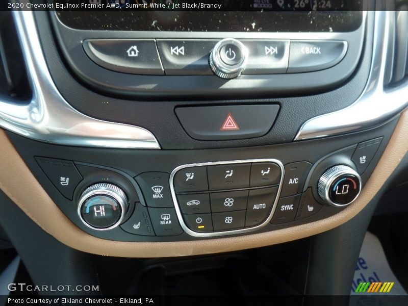 Summit White / Jet Black/Brandy 2020 Chevrolet Equinox Premier AWD