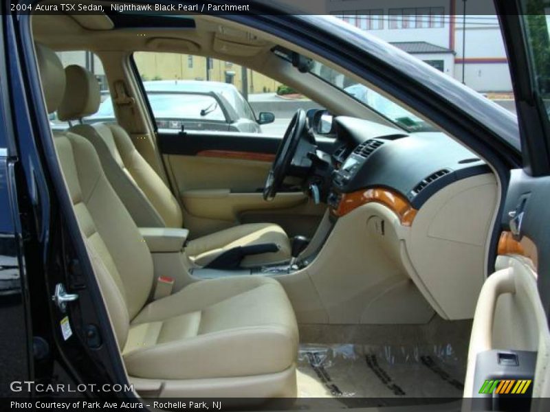 Nighthawk Black Pearl / Parchment 2004 Acura TSX Sedan