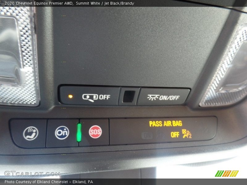 Summit White / Jet Black/Brandy 2020 Chevrolet Equinox Premier AWD