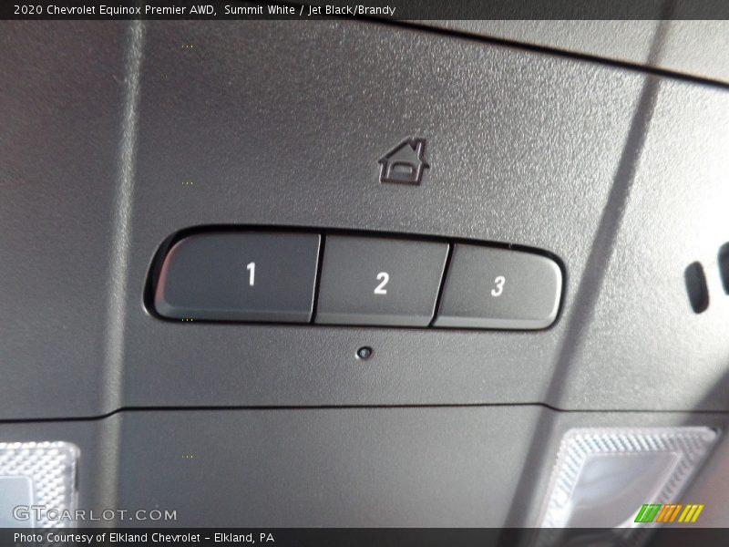 Summit White / Jet Black/Brandy 2020 Chevrolet Equinox Premier AWD