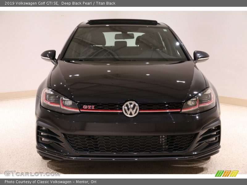  2019 Golf GTI SE Deep Black Pearl