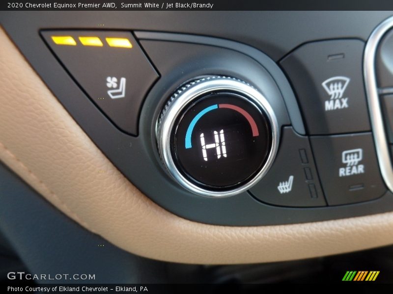 Summit White / Jet Black/Brandy 2020 Chevrolet Equinox Premier AWD