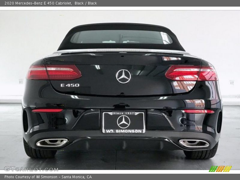 Black / Black 2020 Mercedes-Benz E 450 Cabriolet