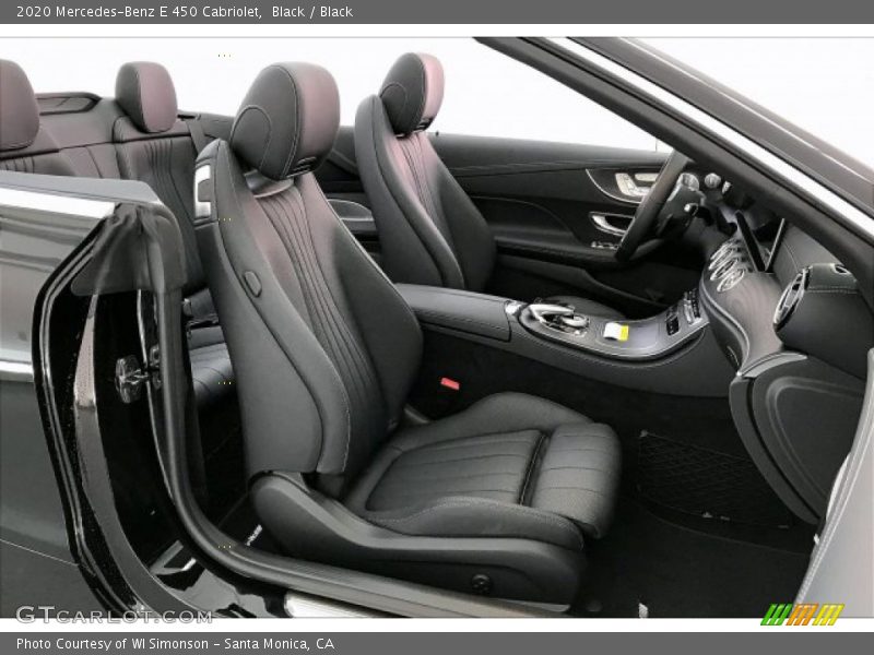  2020 E 450 Cabriolet Black Interior