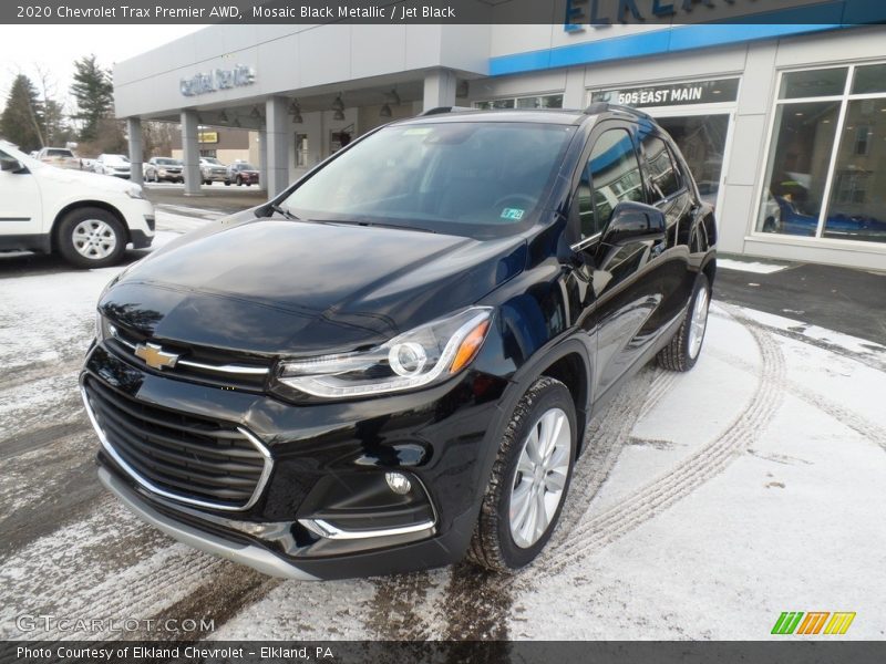 Mosaic Black Metallic / Jet Black 2020 Chevrolet Trax Premier AWD