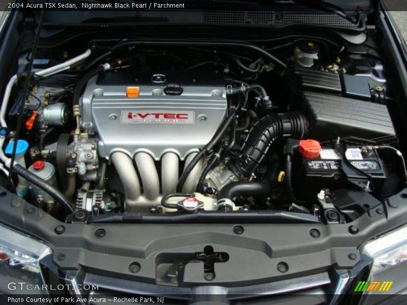 Nighthawk Black Pearl / Parchment 2004 Acura TSX Sedan