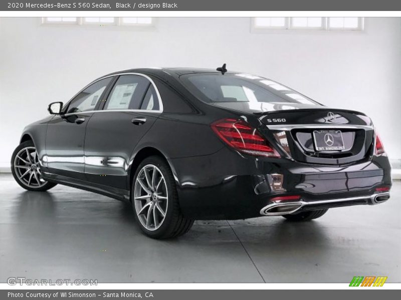 Black / designo Black 2020 Mercedes-Benz S 560 Sedan