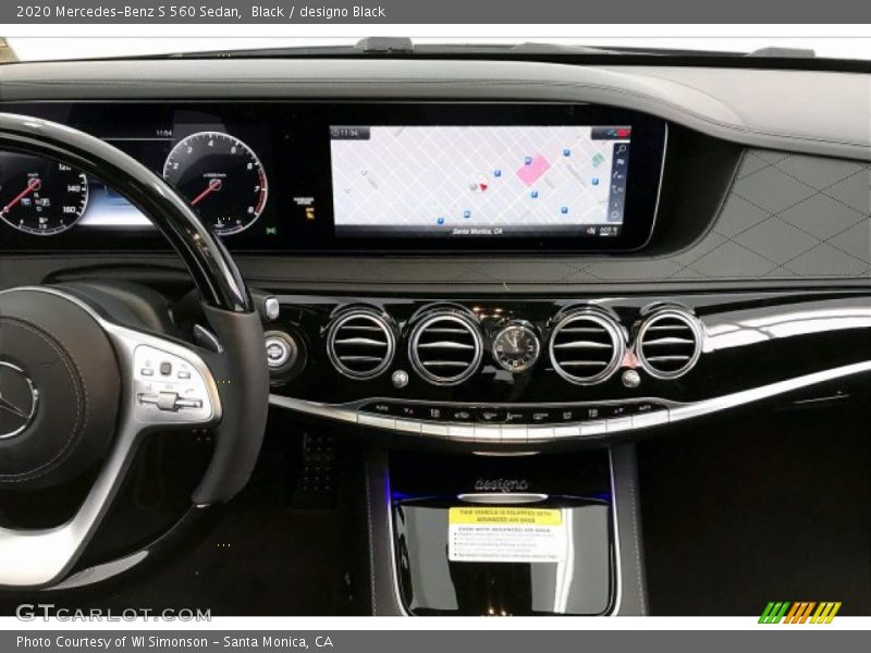 Black / designo Black 2020 Mercedes-Benz S 560 Sedan