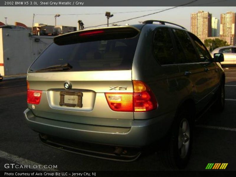 Steel Grey Metallic / Grey 2002 BMW X5 3.0i