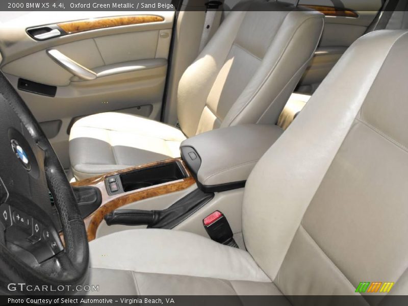 Oxford Green Metallic / Sand Beige 2000 BMW X5 4.4i
