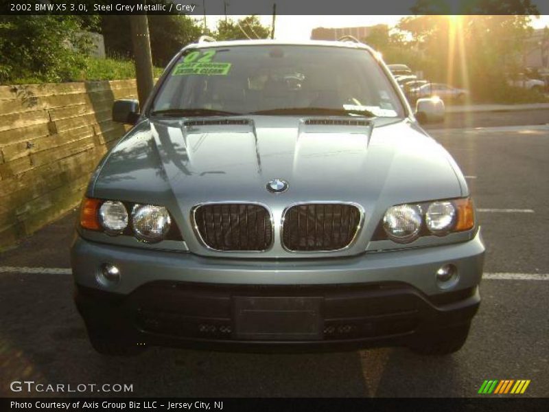 Steel Grey Metallic / Grey 2002 BMW X5 3.0i