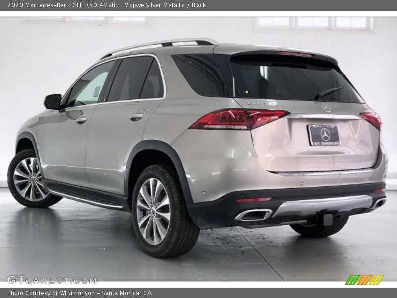 Mojave Silver Metallic / Black 2020 Mercedes-Benz GLE 350 4Matic