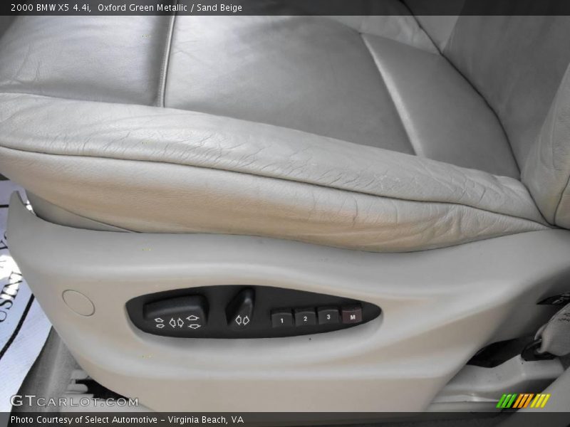 Oxford Green Metallic / Sand Beige 2000 BMW X5 4.4i