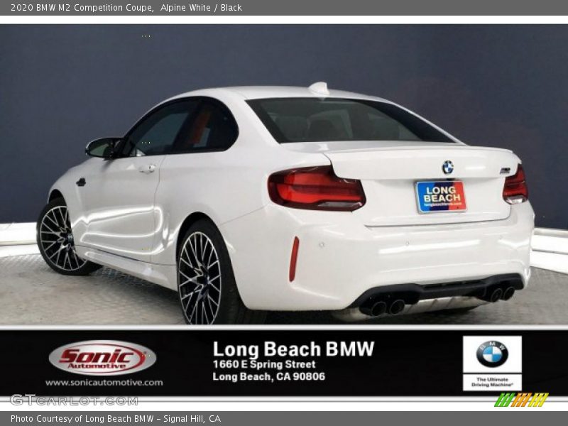 Alpine White / Black 2020 BMW M2 Competition Coupe