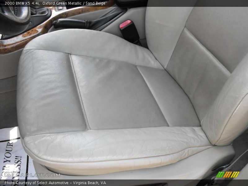 Oxford Green Metallic / Sand Beige 2000 BMW X5 4.4i