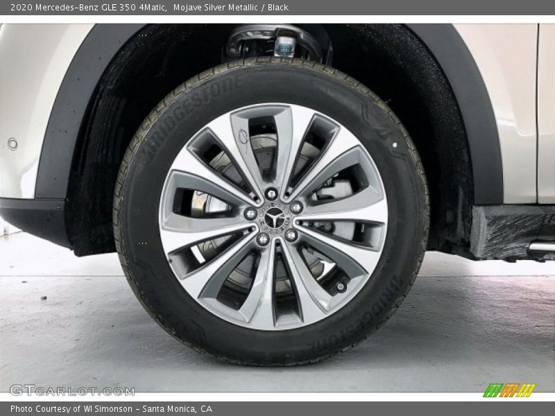 Mojave Silver Metallic / Black 2020 Mercedes-Benz GLE 350 4Matic