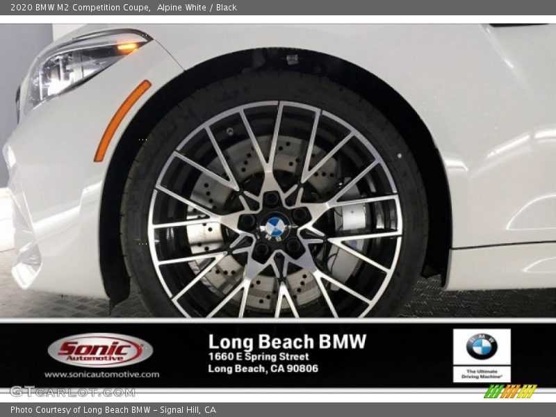 Alpine White / Black 2020 BMW M2 Competition Coupe