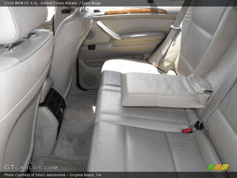 Oxford Green Metallic / Sand Beige 2000 BMW X5 4.4i