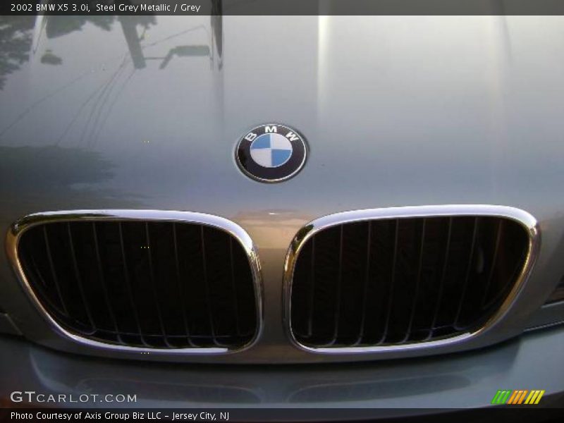 Steel Grey Metallic / Grey 2002 BMW X5 3.0i