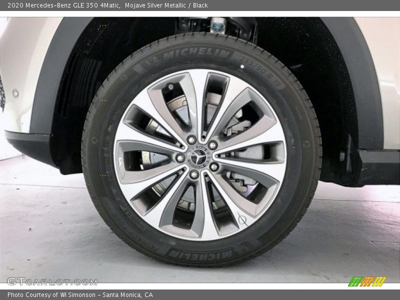Mojave Silver Metallic / Black 2020 Mercedes-Benz GLE 350 4Matic