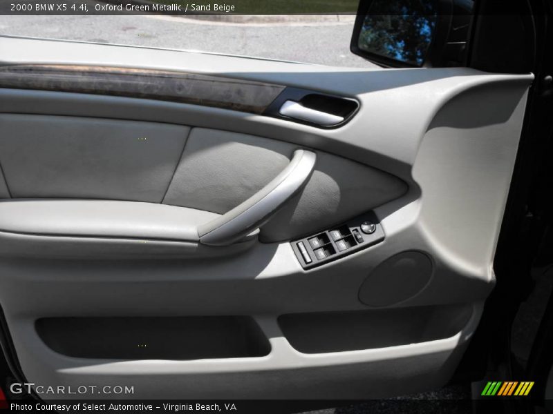 Oxford Green Metallic / Sand Beige 2000 BMW X5 4.4i
