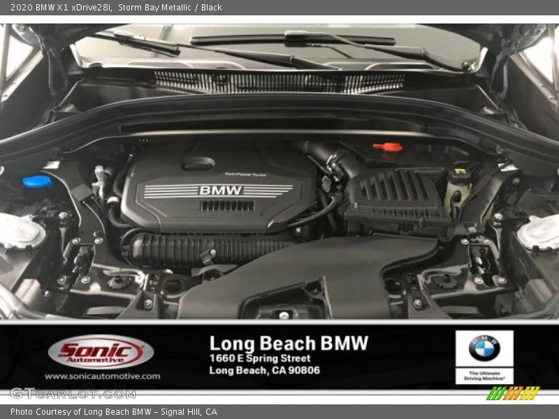 Storm Bay Metallic / Black 2020 BMW X1 xDrive28i