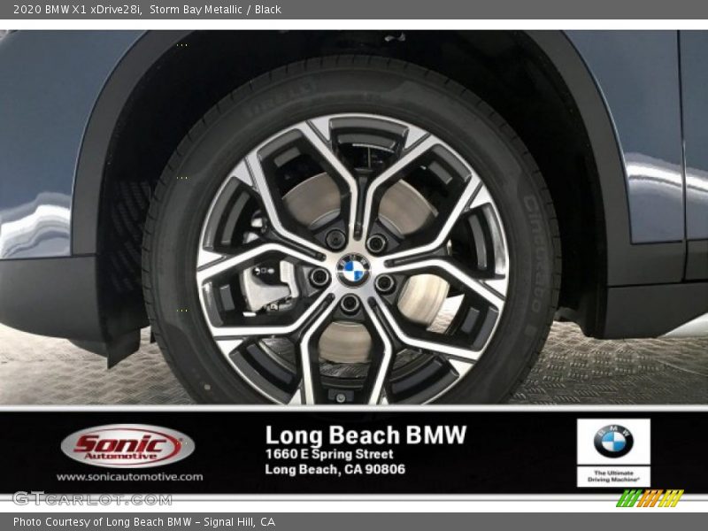 Storm Bay Metallic / Black 2020 BMW X1 xDrive28i