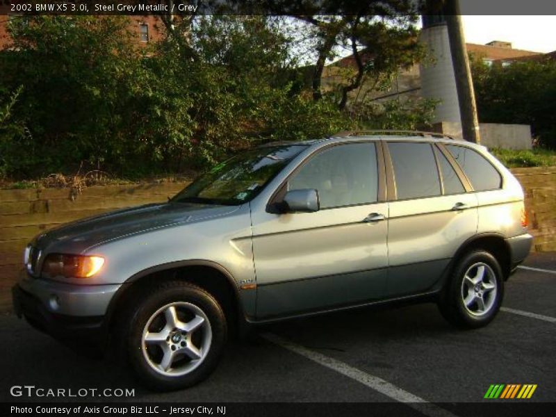 Steel Grey Metallic / Grey 2002 BMW X5 3.0i