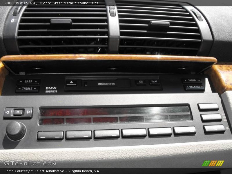Oxford Green Metallic / Sand Beige 2000 BMW X5 4.4i