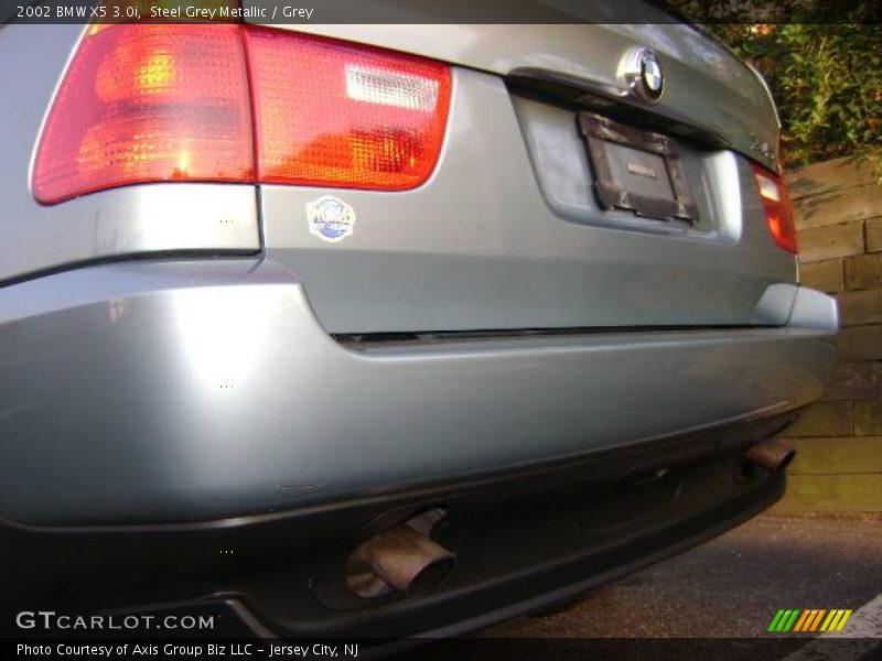 Steel Grey Metallic / Grey 2002 BMW X5 3.0i