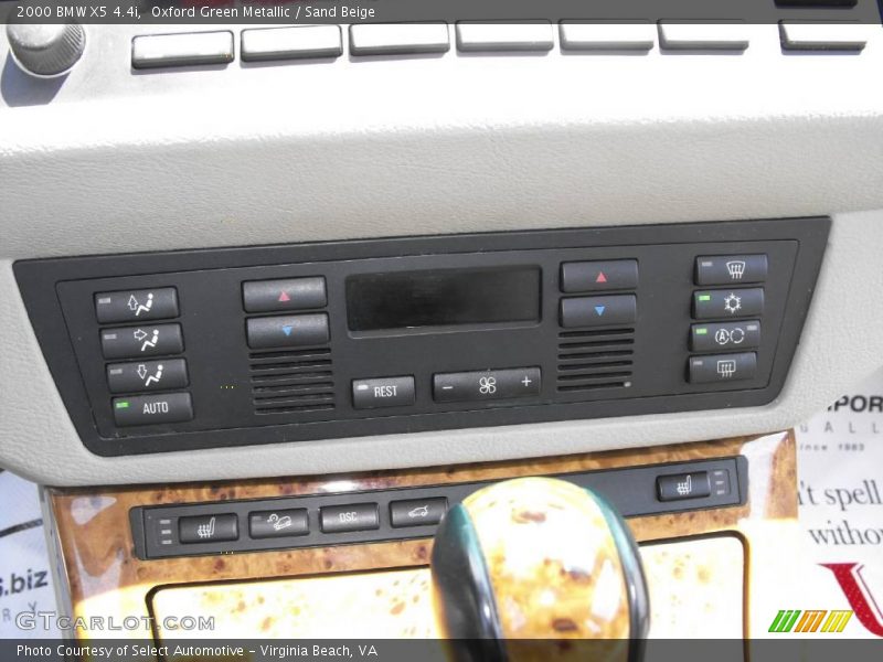 Oxford Green Metallic / Sand Beige 2000 BMW X5 4.4i