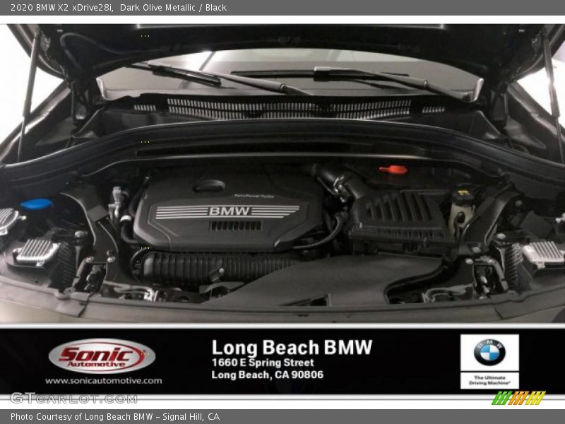 Dark Olive Metallic / Black 2020 BMW X2 xDrive28i